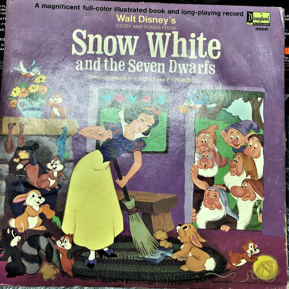 Disney Children's albums and color jacket
